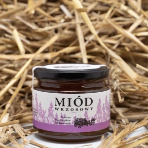 Miód wrzosowy 400 g, nierozgrzewany