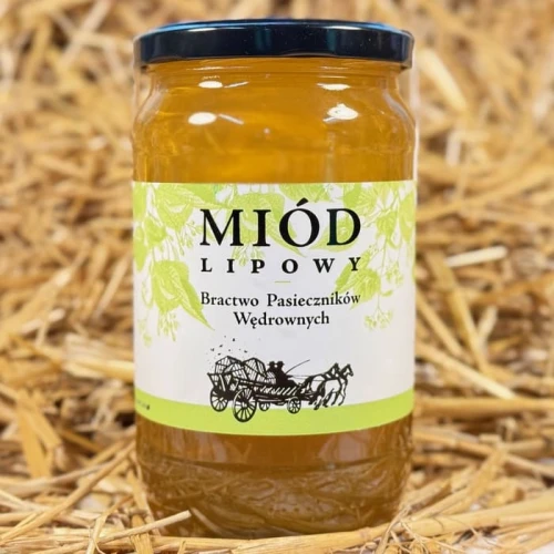 Miód lipowy 980 g, Bractwo Pasieczników Wędrownych Miody Warmii i Mazuz.jpeg
